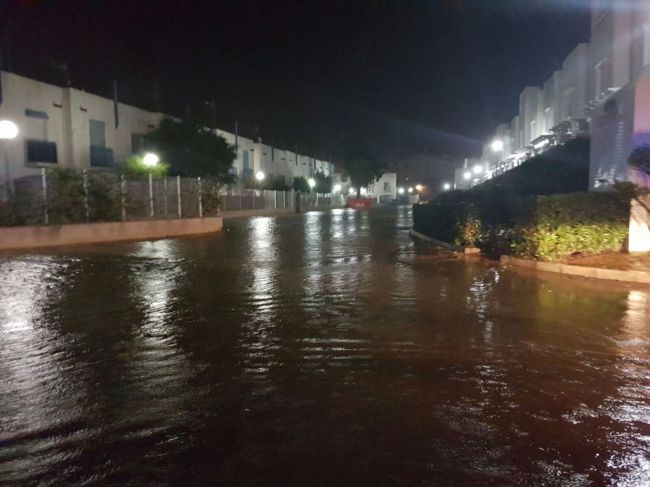 Almería estará este martes en aviso amarillo por lluvias