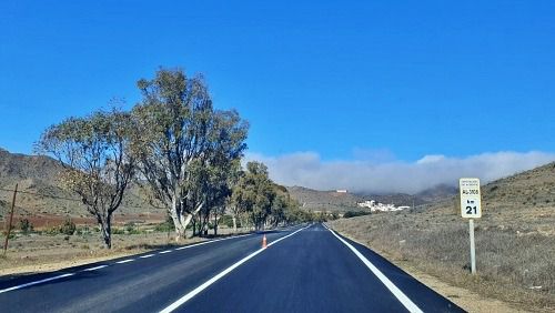 La Junta reparará 11 kilómetros de la carretera A-334 entre Purchena y Fines