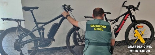 Cuatro investigados por robo de bicicletas en Almerimar