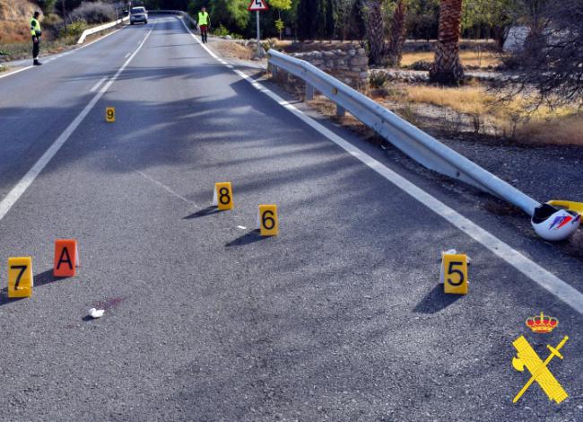 Guardia Civil identifica al conductor fugado tras grave accidente en Turre