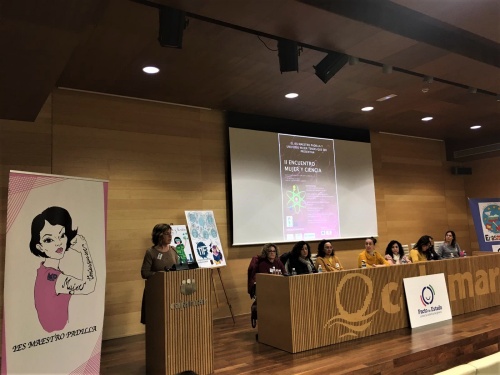 Paola Laynez resalta el papel de la mujer en la ciencia en el II Encuentro Mujer y Ciencia