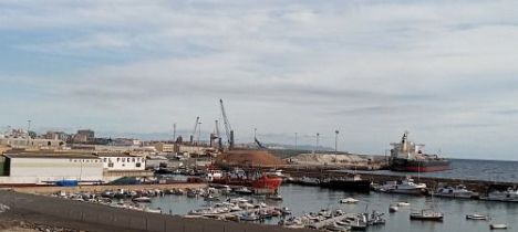 La Junta cubre el 86% de las obras del puerto de Almería