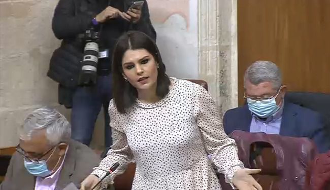 Noemí Cruz fue la parlamentaria almeriense más activa de la legislatura