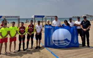 Las banderas azules ya ondean en San José y Agua Amarga