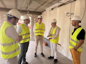 El futuro parque de bomberos de Níjar está a más del 50% de ejecución