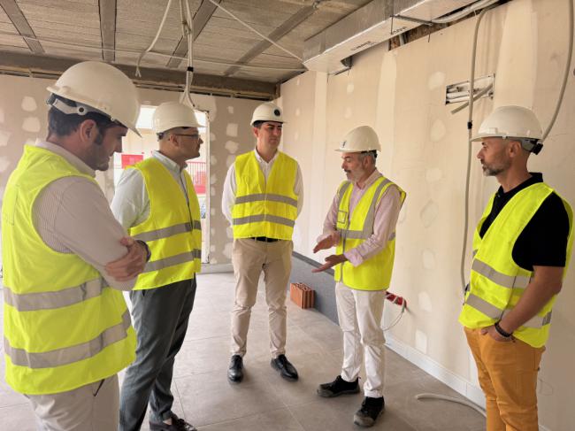 El futuro parque de bomberos de Níjar está a más del 50% de ejecución