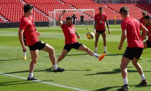El Almería se prepara para sorprender al Villarreal con sus internacionales