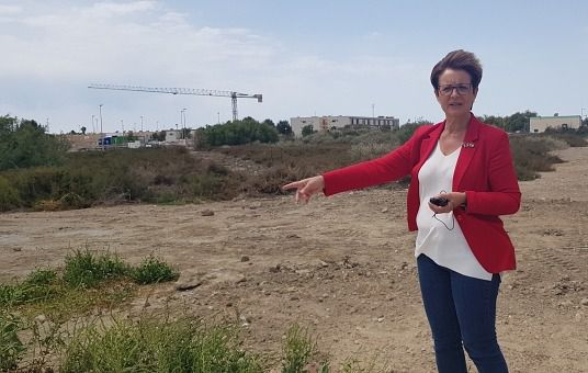 El PSOE denuncia el estado de suciedad de Pescadería-La Chanca