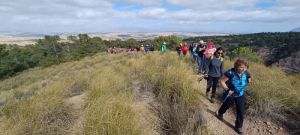 "Adra en la Senda" se escapa de ‘Puenting en Gádor’