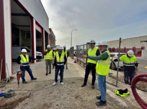 La obra del futuro parque de bomberos de Níjar ya está al 80%