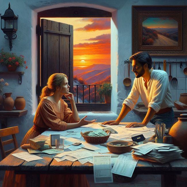 ¿Dinero, amor y discusiones?