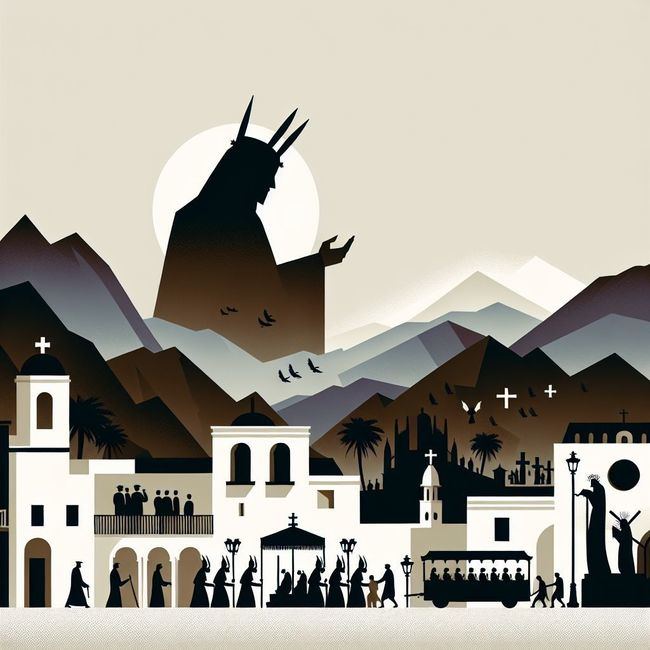 Sombría Semana Santa