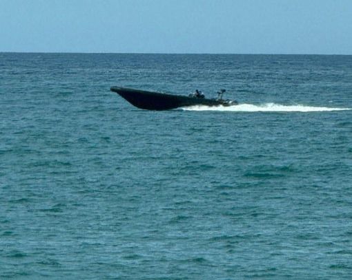 Interceptado un 'go fast' con droga en la costa de Almería