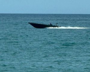 Interceptado un "go fast" con droga en la costa de Almería