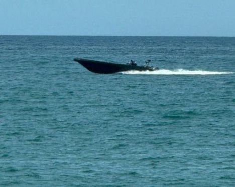 Interceptado un 'go fast' con droga en la costa de Almería