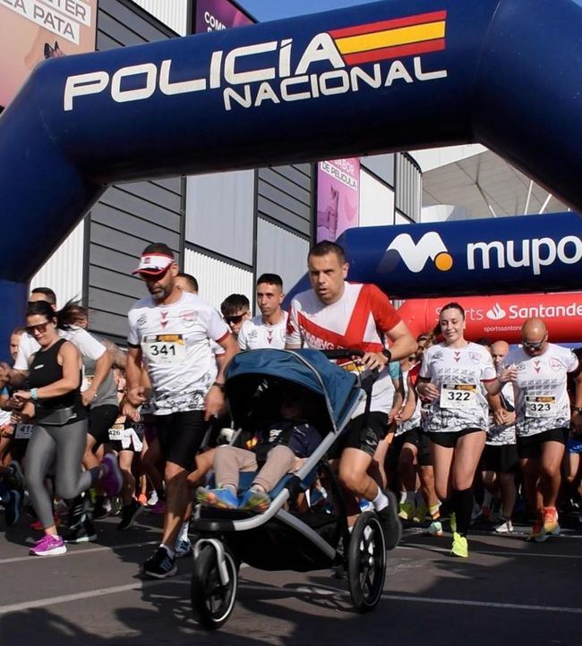 La Carrera Ruta 091 llena de deporte y solidaridad el Centro Comercial Torrecárdenas