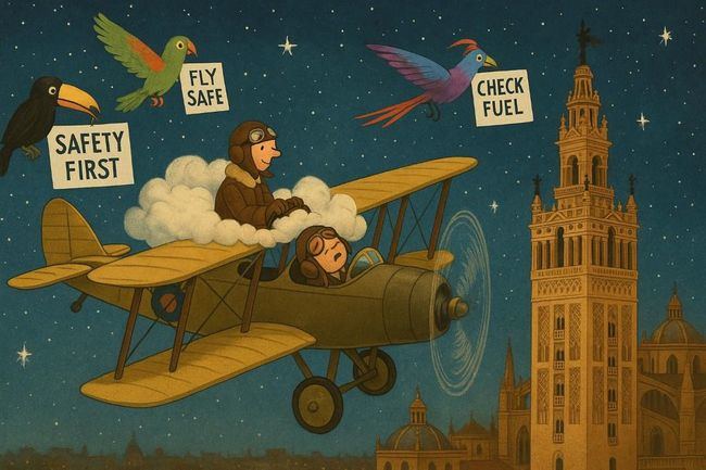 Volando sin piloto