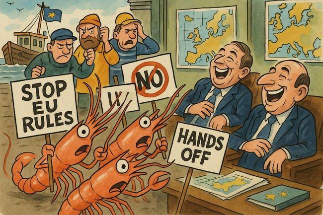 ¿Y de las gambas, qué?
