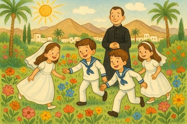 El año en blanco de las comuniones