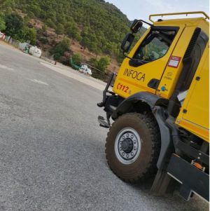 CGT encabeza una protesta en Almería por el Plan Infoca