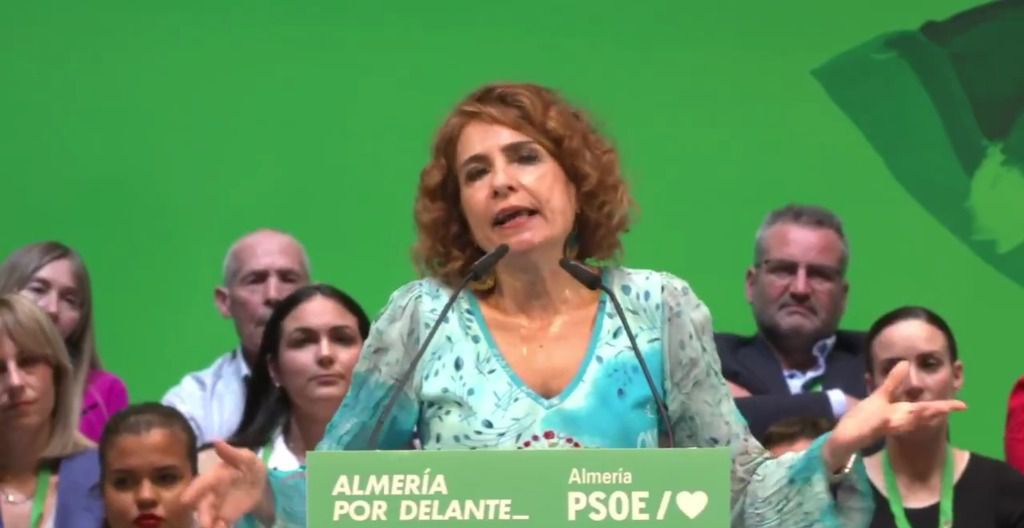 María Jesús Montero, única precandidata a las primarias para la Presidencia de la Junta de Andalucía