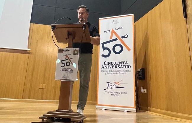 El IES Juan Rubio Ortíz celebra su 50º Aniversario en el Centro Tecnológico de la Piedra de Macael