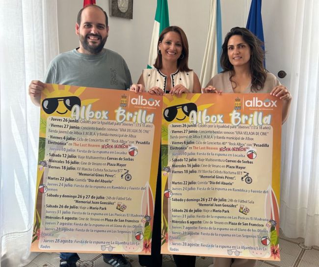 Esta temporada estival ‘Albox Brilla’ con una programación cultural especial