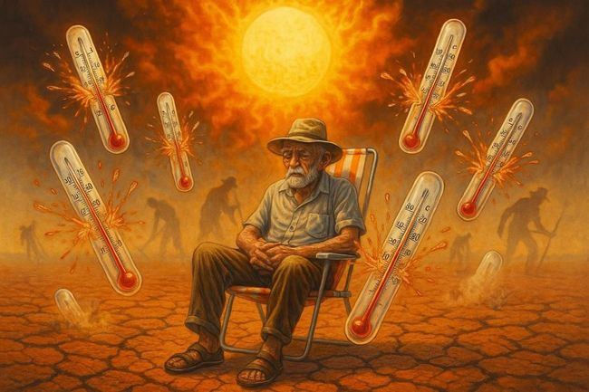 El calor que abrasa