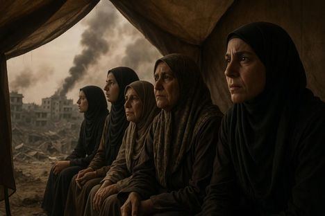 Que dios castigue a los genocidas de la franja de Gaza. Yo los maldigo