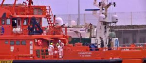 Evacuan a tripulante de crucero en Almería