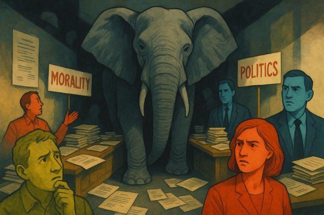 Un elefante en un prostíbulo