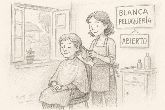 La peluquera