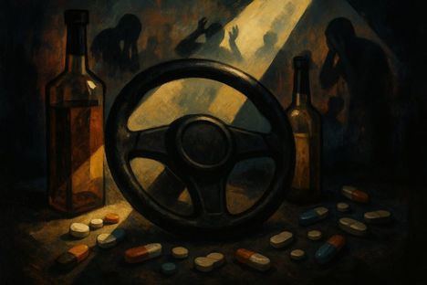 El peligro en la carretera