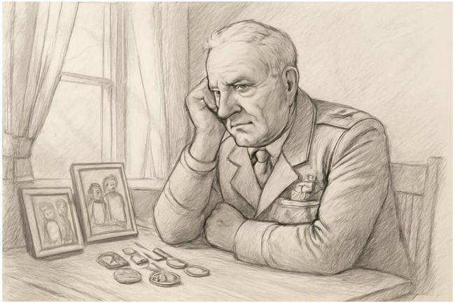 De soldado a general, el valor de un General del Ejército