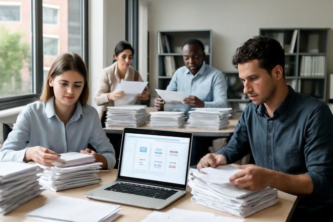 Cómo el OCR Inteligente Mejora la Precisión del Software de Clasificación de Documentos