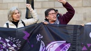 Protestas en Barcelona por la absolución de Dani Alves