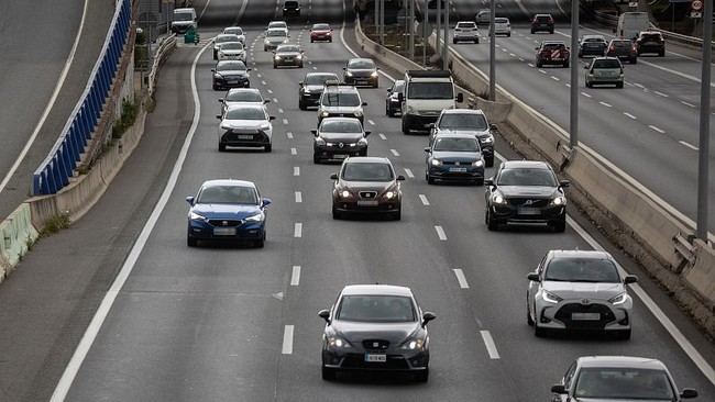 Nueve millones de viajes por carretera previstos hasta el lunes