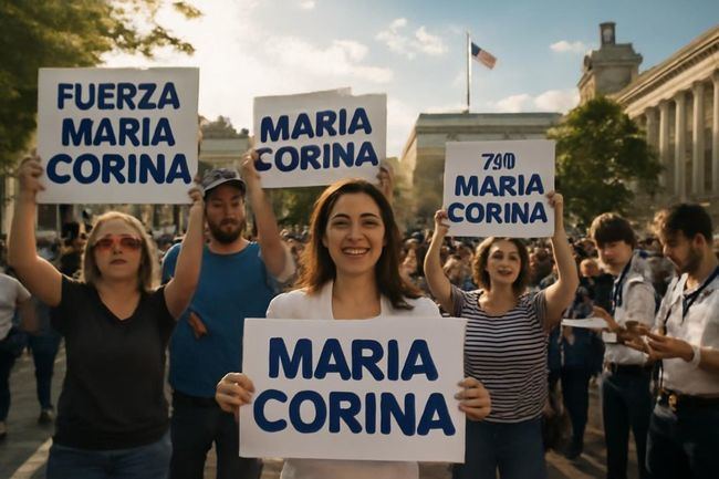 María Corina resulta que es una Fascista y yo sin saberlo