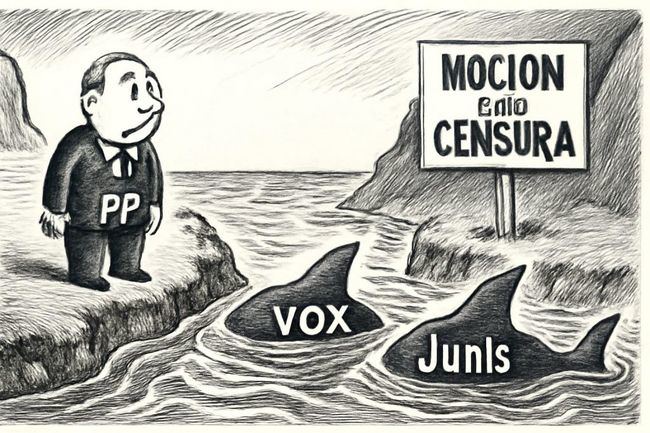 La sombra de la moción de censura