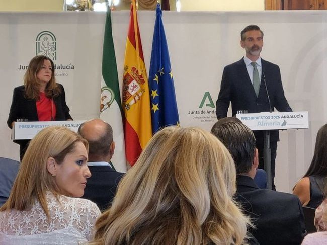 Los presupuestos de la Junta de Andalucía para Almería se multiplican por cuatro desde 2019