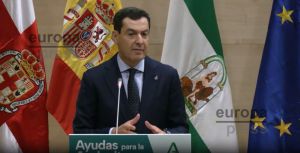 Juanma Moreno reconoce "tristeza" ante el Caso Mascarillas