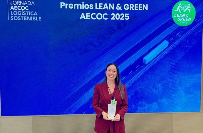 J.Cano recibe en Madrid de la mano de AECOC la Tercera Estrella Lean & Green