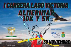 Últimos días para inscribirse a la I Carrera Lago Victoria Almerimar CD Aguilera