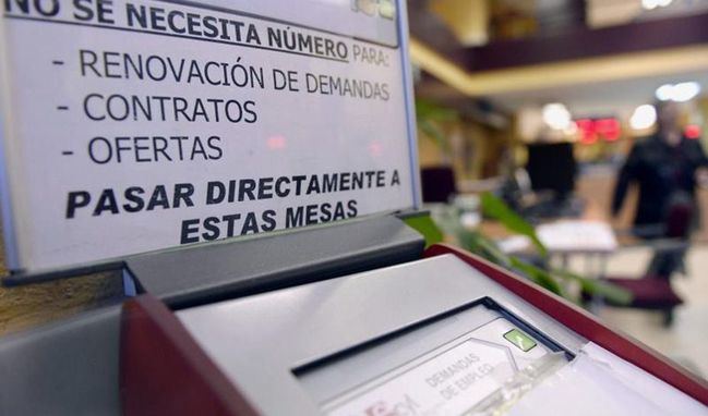 El paro registrado en Almería baja en 439 personas