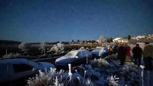 Una Noche de Reyes envuelta en hielo en el interior almeriense