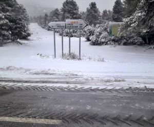 El frío gélido pone en alerta al interior de Almería con temperaturas de hasta 4 grados bajo cero