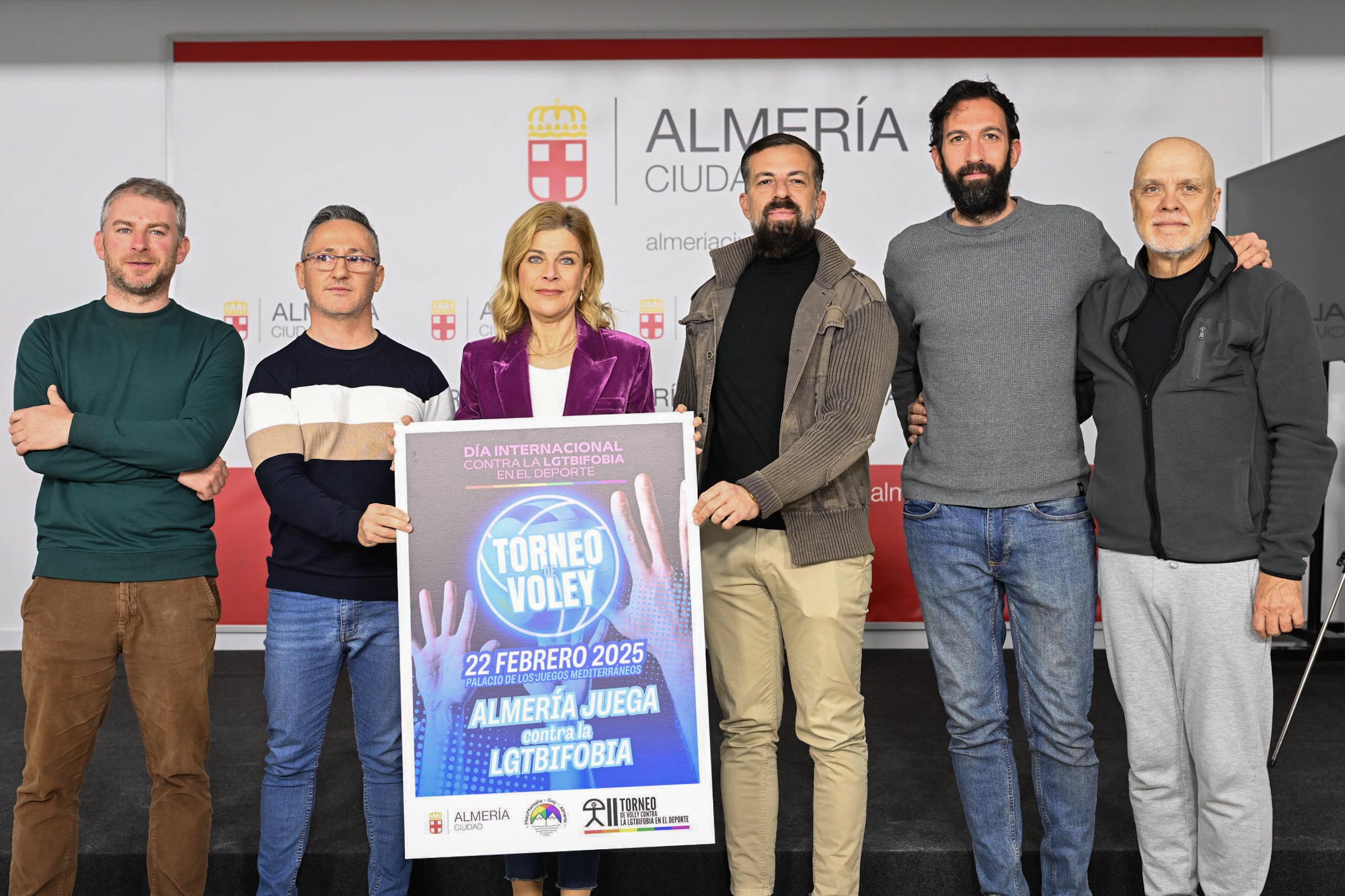 II Torneo Almería de Voley Contra la LGTBIfobia en el Deporte con 18 equipos