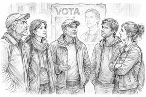 Contentos con perder votos