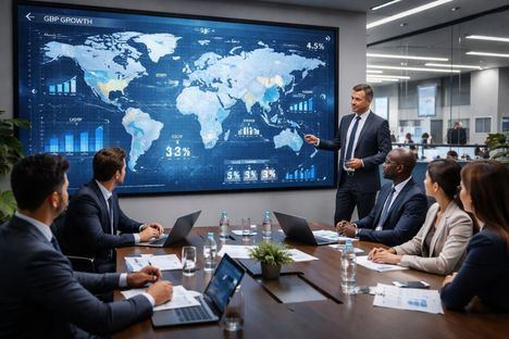 Expansión empresarial y presencia global