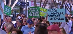 Almería encabeza el seguimiento de la huelga médica en una jornada de fuerte división de cifras